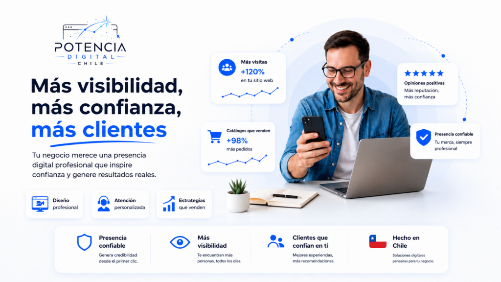 Soluciones digitales para dar visibilidad y presencia profesional a tu negocio