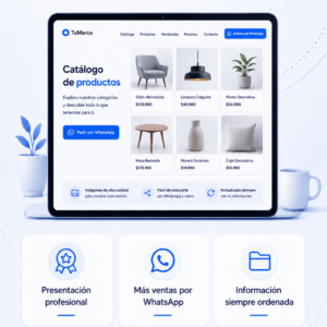 Catálogo Digital para Empresas y Emprendedores