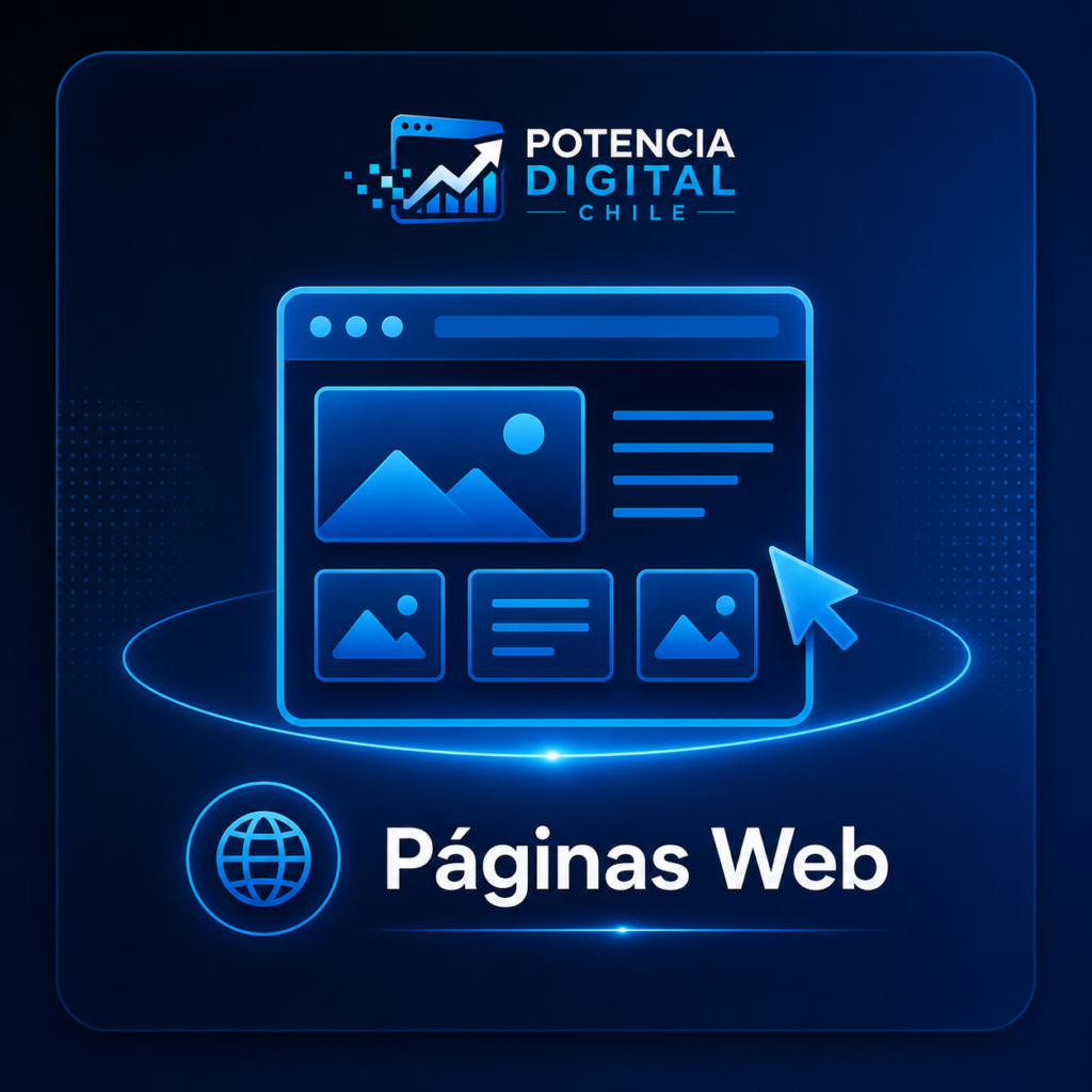 Diseño de páginas web de Potencia Digital Chile