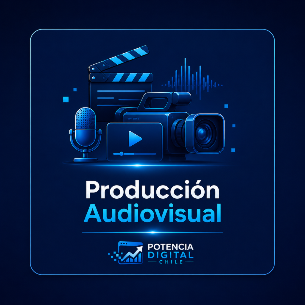 Producción audiovisual de Potencia Digital Chile