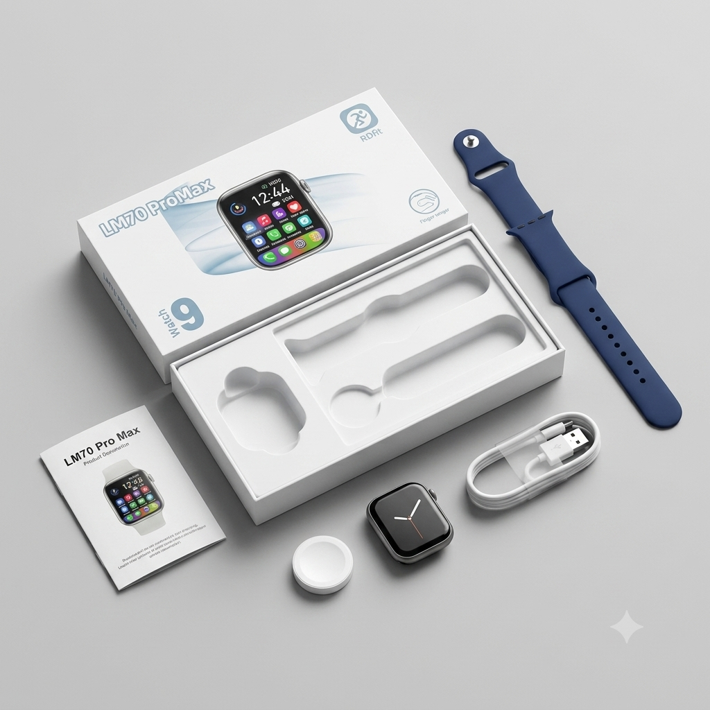 Smartwatch Inteligente Lm70 Pro Max - Imagen 2