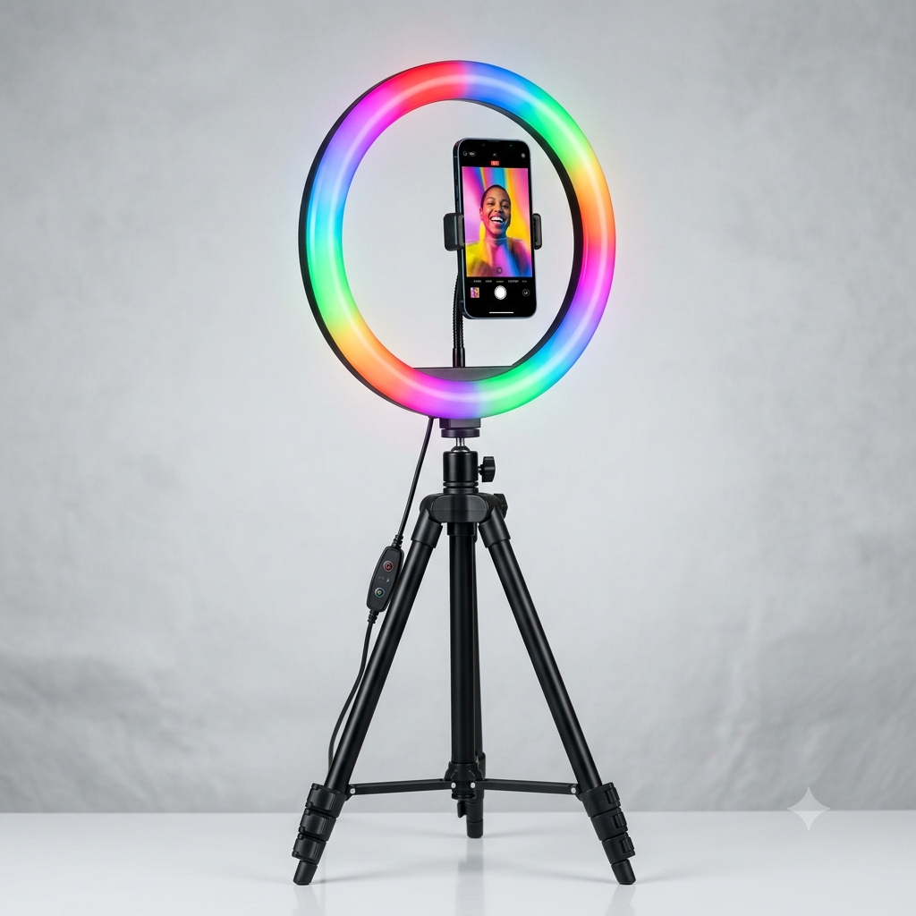 Aro de Luz LED RGB 26cm