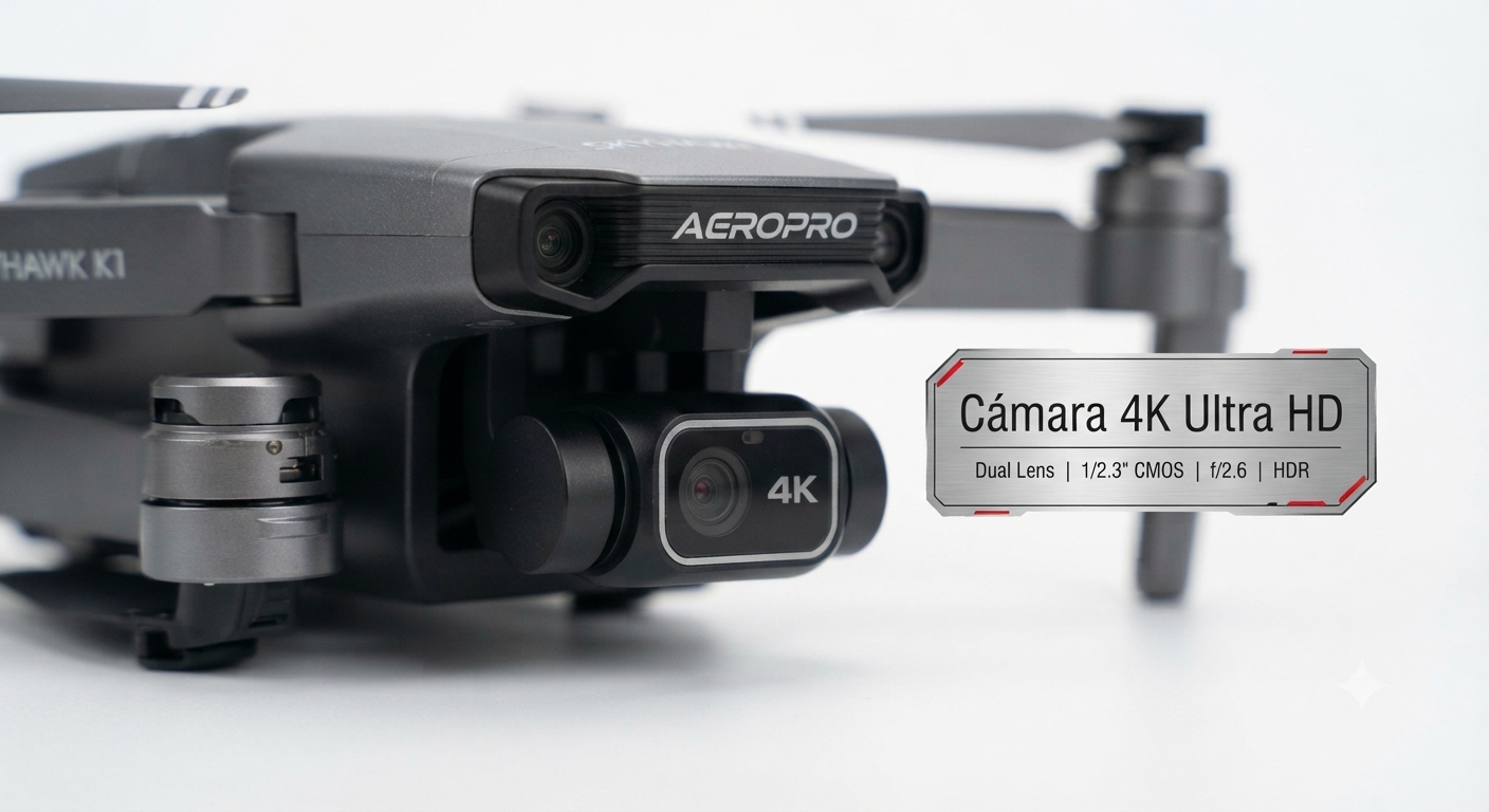 Flydron Dron Con Camara Full Hd 4k - Imagen 2