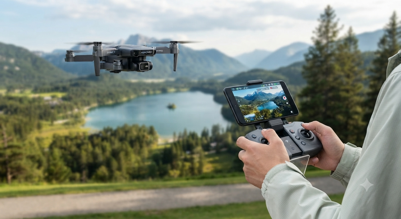 Flydron Dron Con Camara Full Hd 4k - Imagen 4