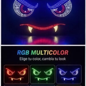 Luces LED RGB Multicolor Decorativas – Para Auto, Streaming y Creadores de Contenido