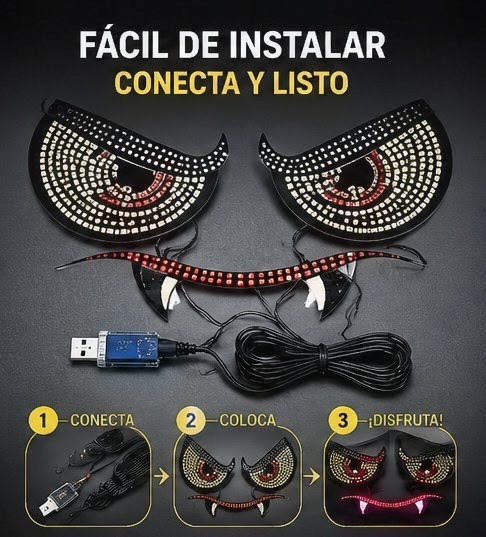 Luces LED RGB Multicolor Decorativas – Para Auto, Streaming y Creadores de Contenido - Imagen 2